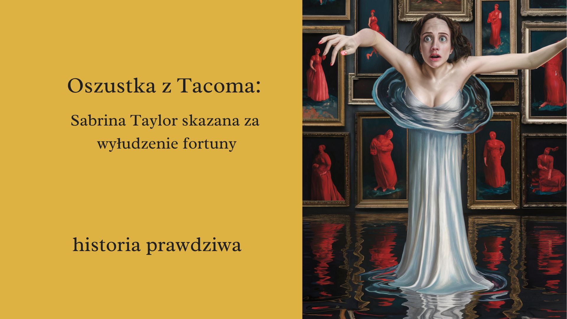 oszustka z Tacoma wpis na blog chicbykate.com